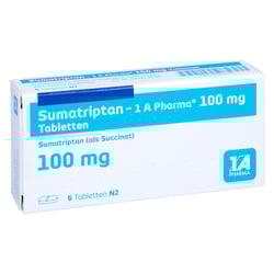Sumatriptan - 1 A Pharma 100mg Tabletten