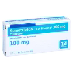 Sumatriptan - 1 A Pharma 100mg Tabletten