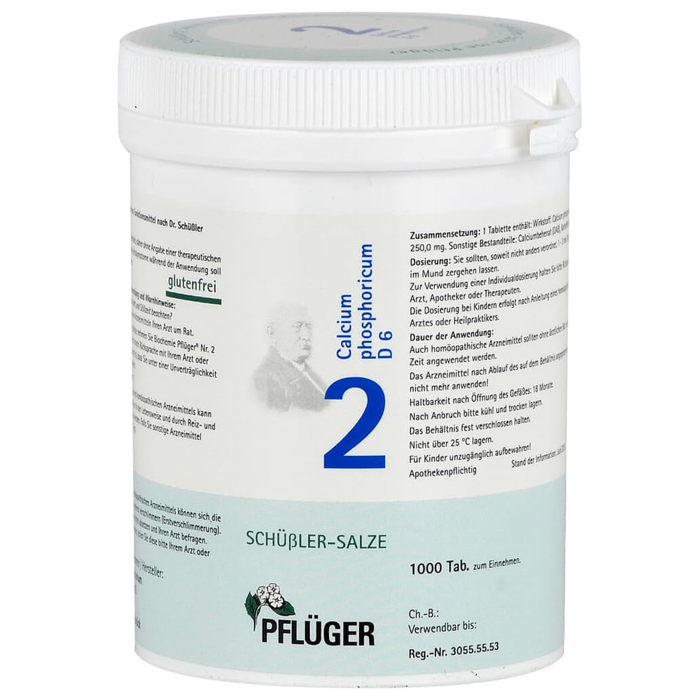 Biochemie Pflüger Nr. 2 Calcium phosphoricum D 6