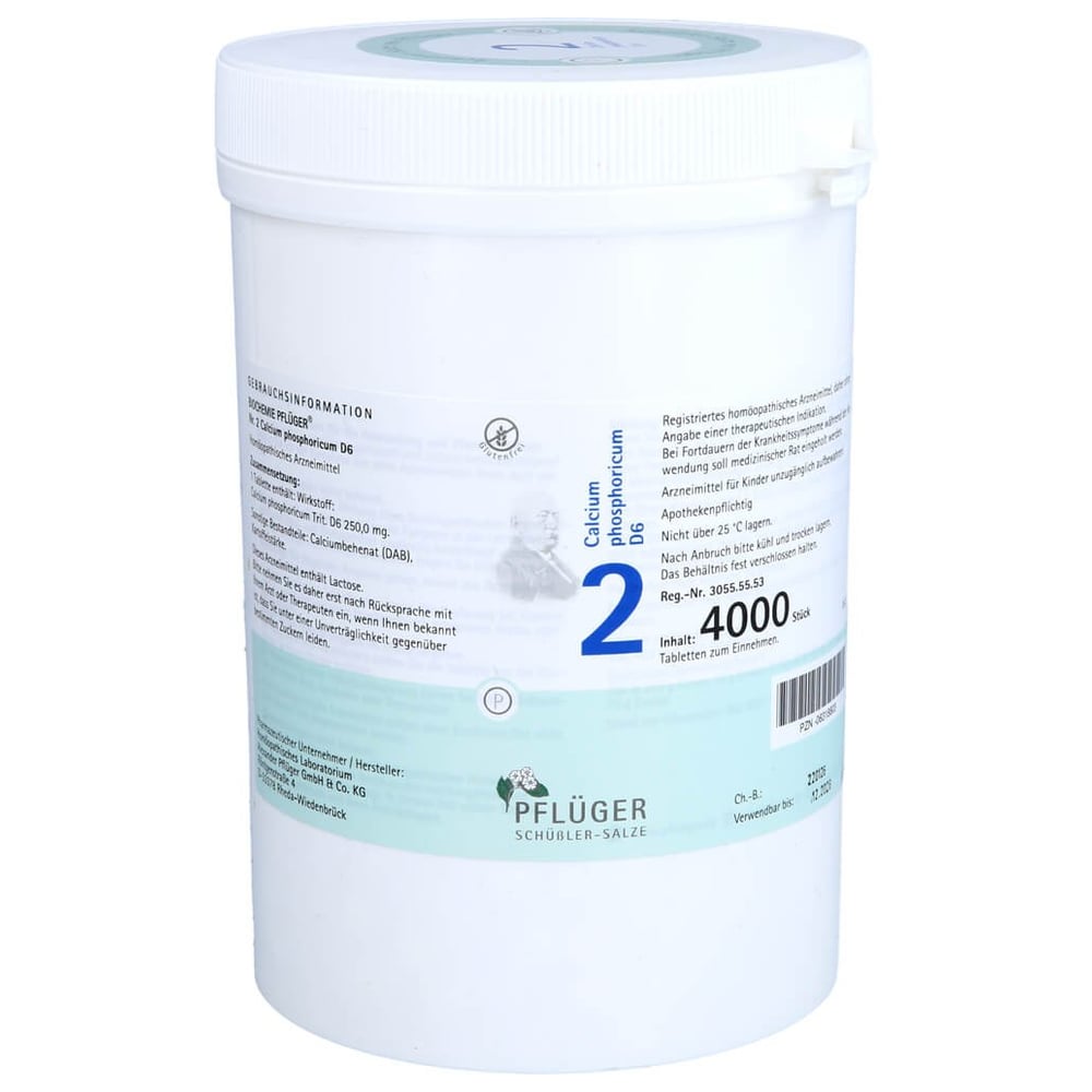 Biochemie Pflüger Nr. 2 Calcium phosphoricum D 6