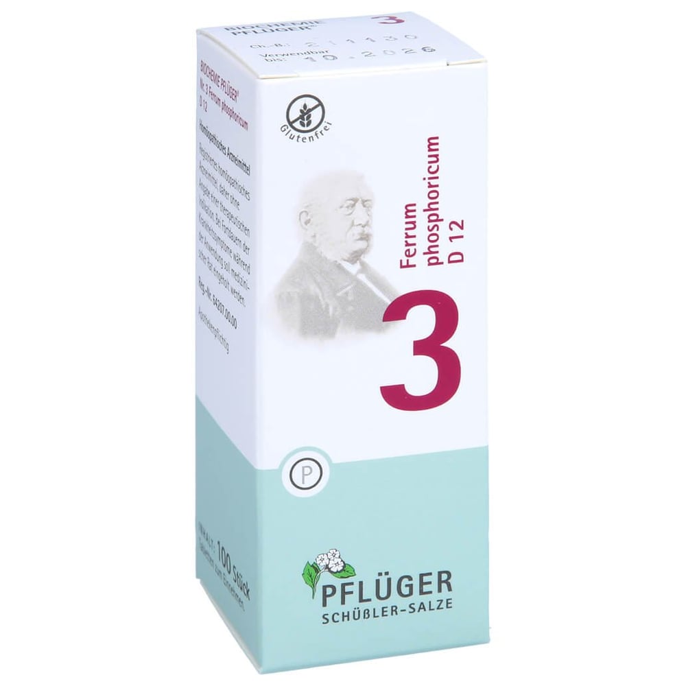 Biochemie Pflüger Nr. 3 Ferrum phosphoricum D 12