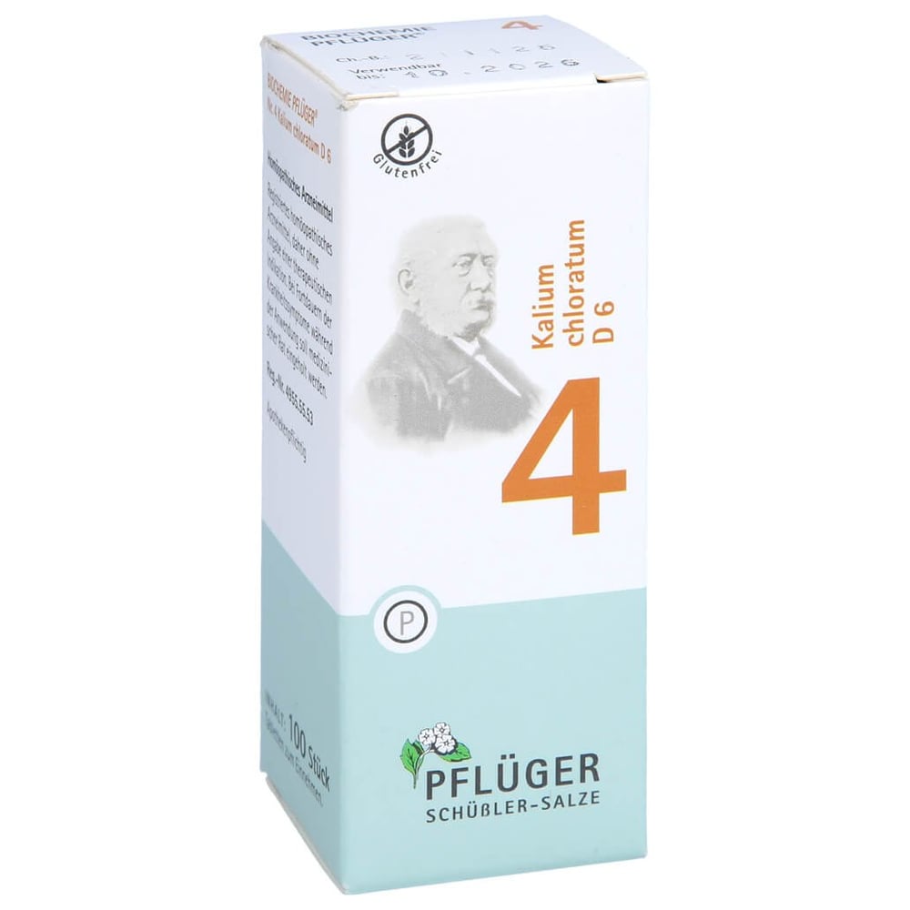 Biochemie Pflüger Nr. 4 Kalium chloratum D 6