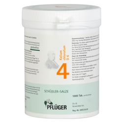 Biochemie Pflüger Nr. 4 Kalium chloratum D 6