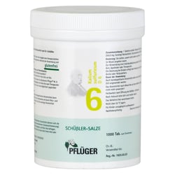 Biochemie Pflüger Nr. 6 Kalium sulfuricum D 6