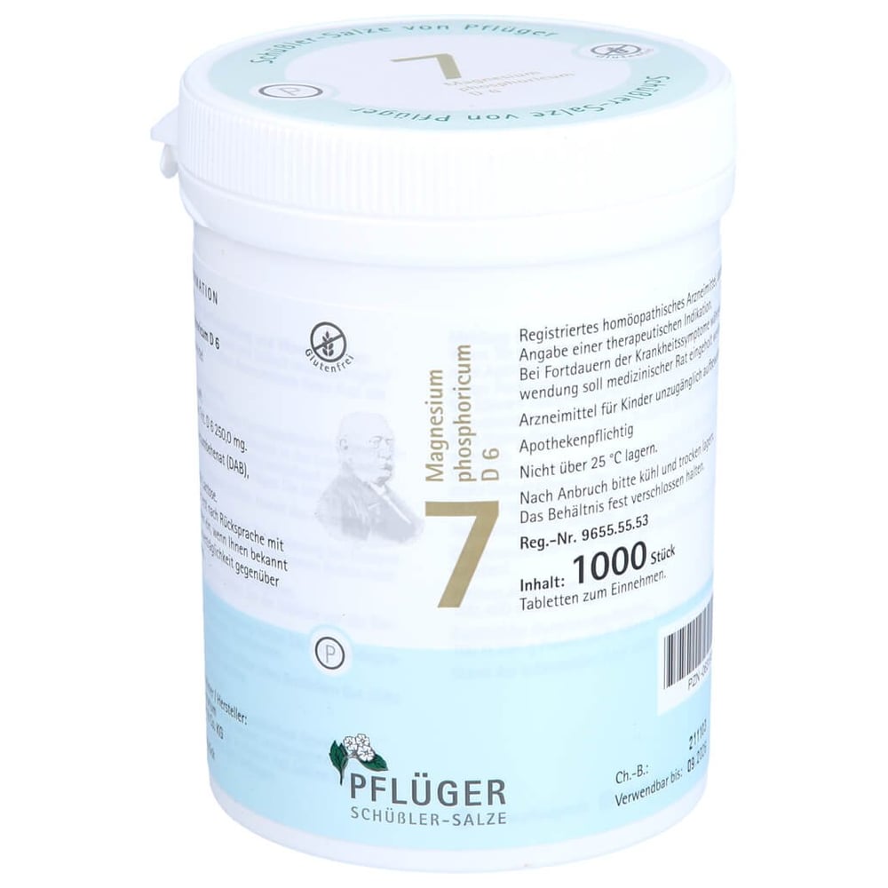 Biochemie Pflüger Nr. 7 Magnesium phosphoricum D 6