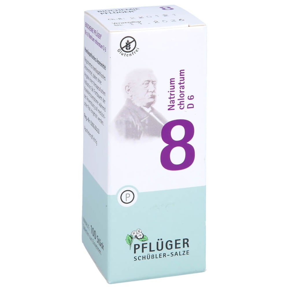 Biochemie Pflüger Nr. 8 Natrium chloratum D 6