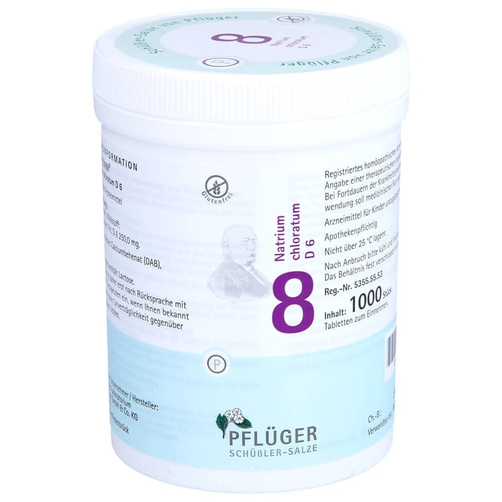 Biochemie Pflüger Nr. 8 Natrium chloratum D 6