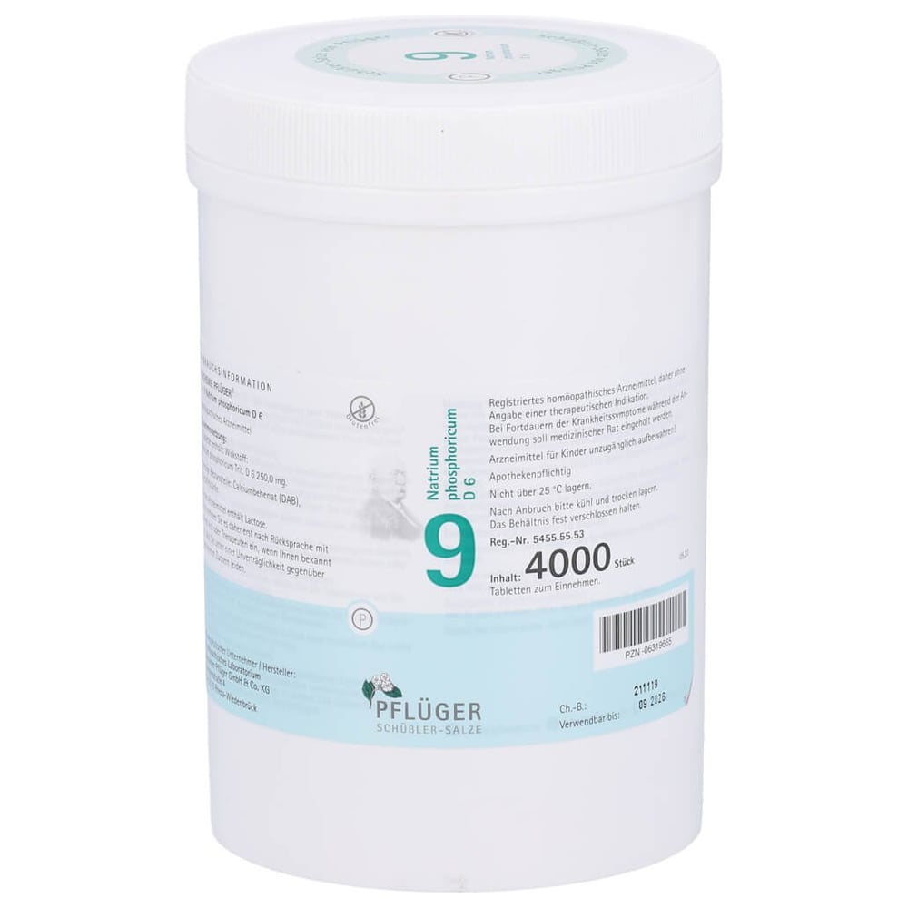 Biochemie Pflüger Nr. 9 Natrium phosphoricum D 6