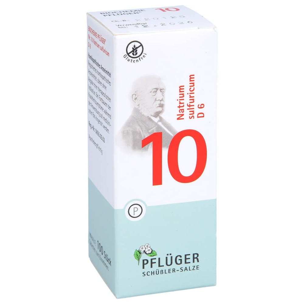 Biochemie Pflüger Nr. 10 Natrium sulfuricum D 6