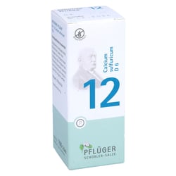 Biochemie Pflüger Nr. 12 Calcium sulfuricum D 6