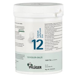 Biochemie Pflüger Nr. 12 Calcium sulfuricum D 6