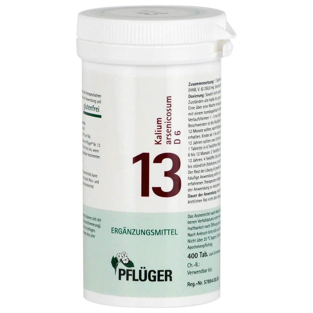 Biochemie Pflüger Nr. 13 Kalium arsenicosum D 6