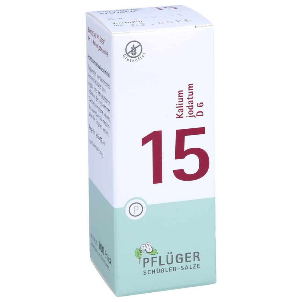Biochemie Pflüger Nr. 15 Kalium jodatum D 6