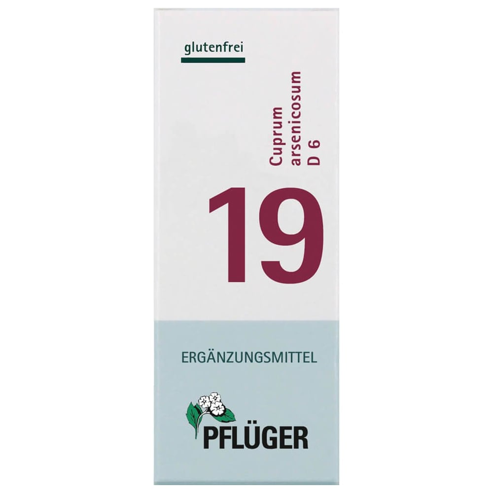 Biochemie Pflüger Nr. 19 Cuprum arsenicosum D 6