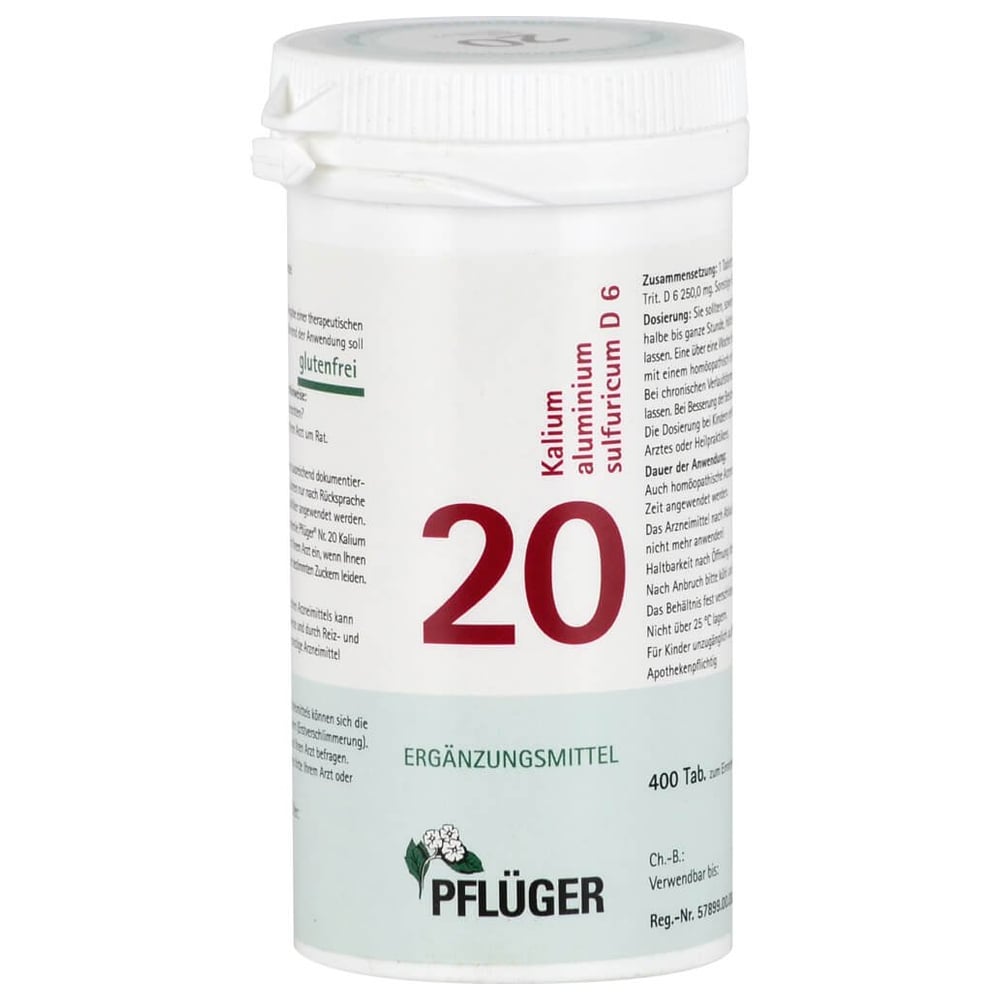 Biochemie Pflüger Nr. 20 Kalium-Aluminium sulf D 6