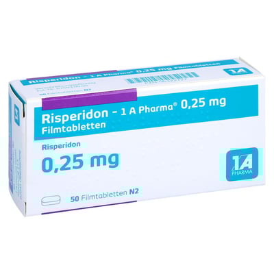 Risperidon - 1 A Pharma 0.25 mg Filmtabletten
