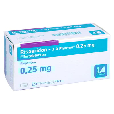 Risperidon - 1 A Pharma 0.25 mg Filmtabletten