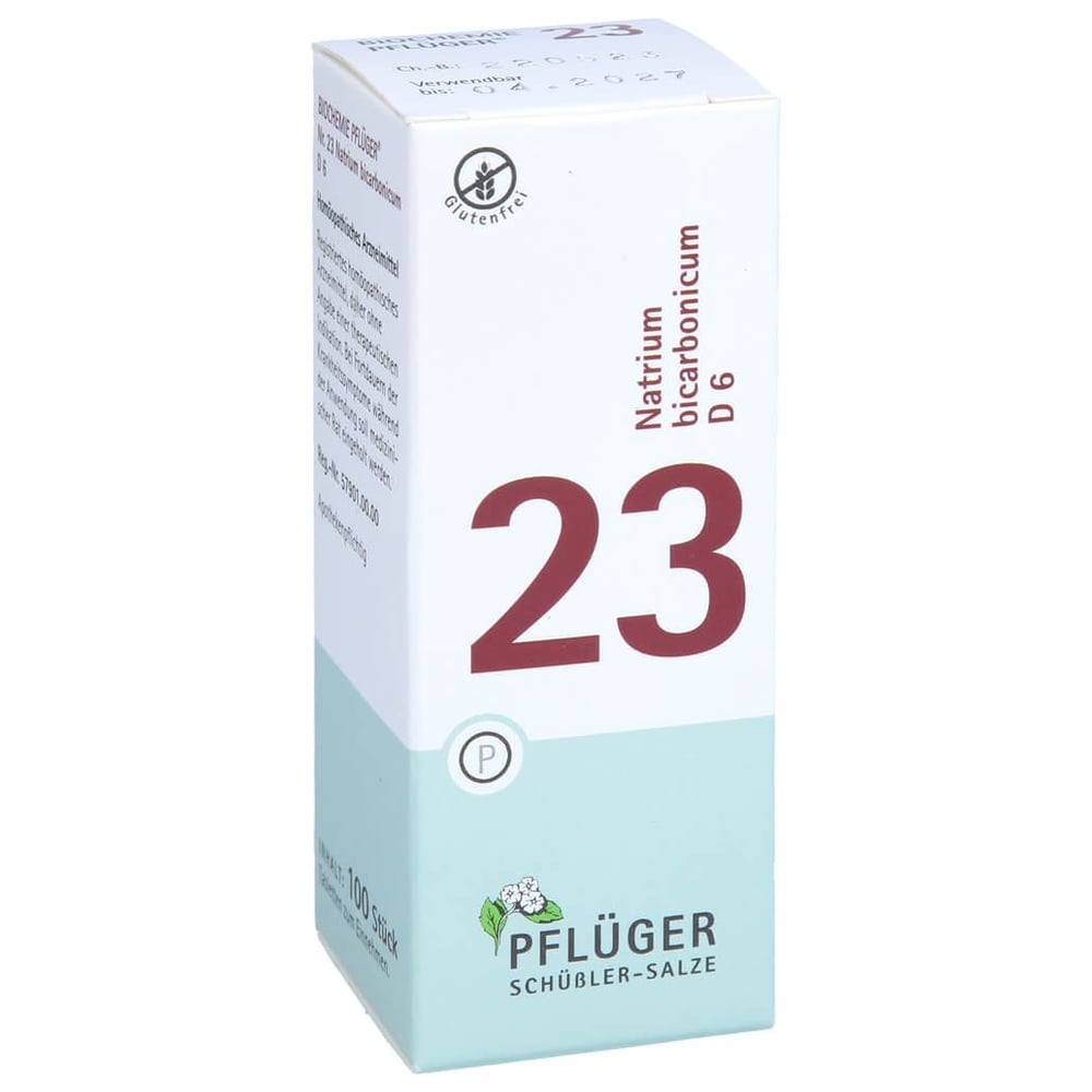 Biochemie Pflüger Nr. 23 Natrium bicarbonicum D 6