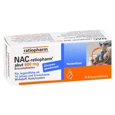 NAC-ratiopharm akut 600mg Hustenlöser