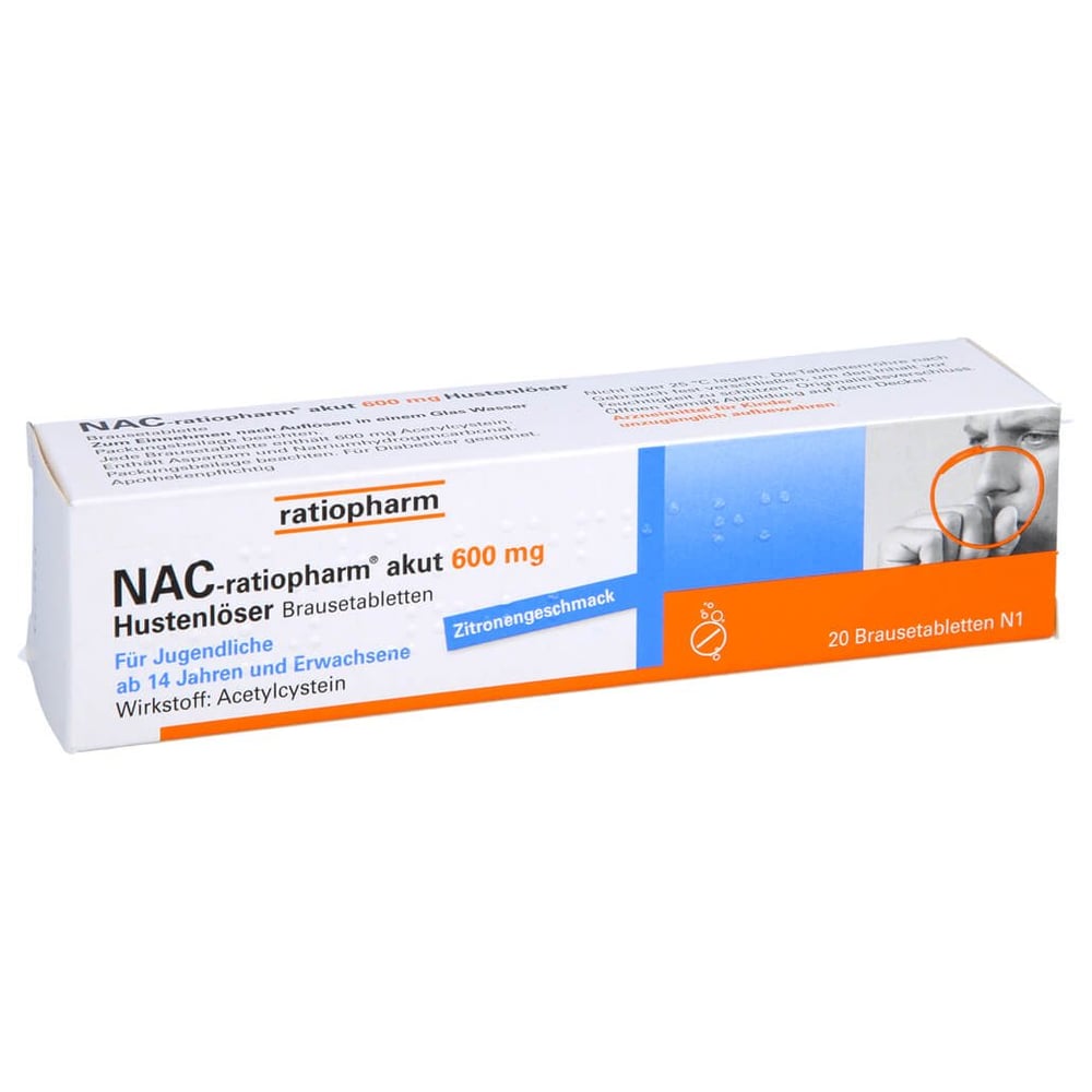 NAC-ratiopharm akut 600 mg Hustenlöser