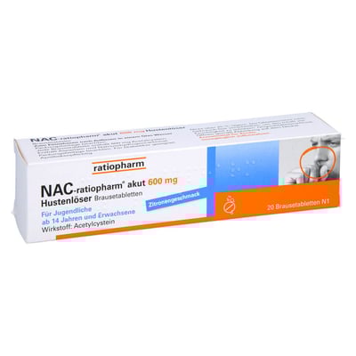 NAC-ratiopharm akut 600mg Hustenlöser