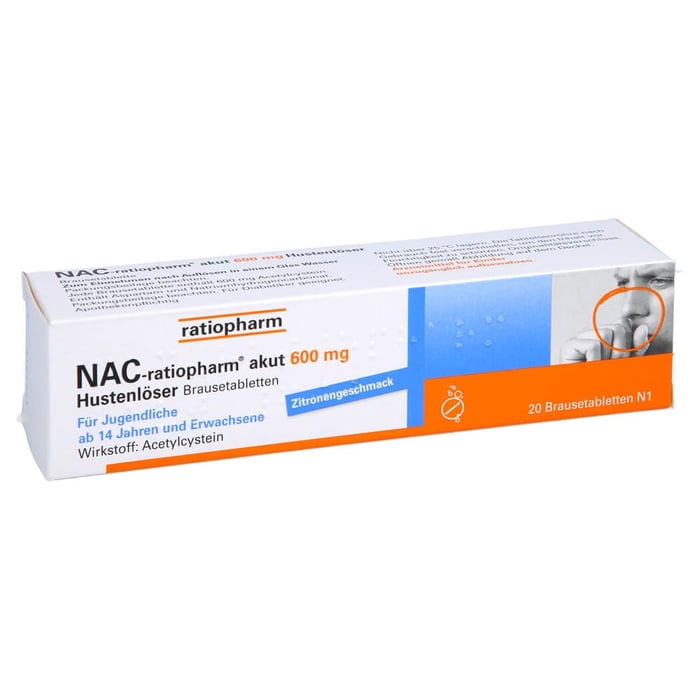 NAC-ratiopharm akut 600mg Hustenlöser