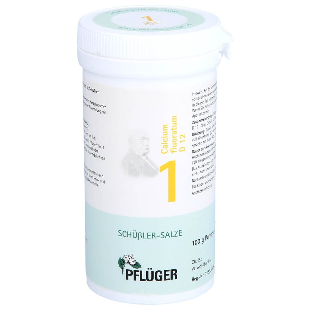 Biochemie Pflüger Nr. 1 Calcium fluoratum D 12