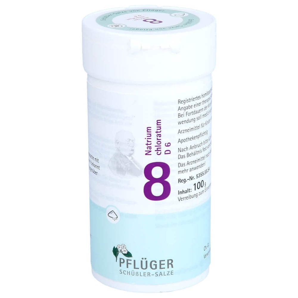 Biochemie Pflüger Nr. 8 Natrium chloratum D 6