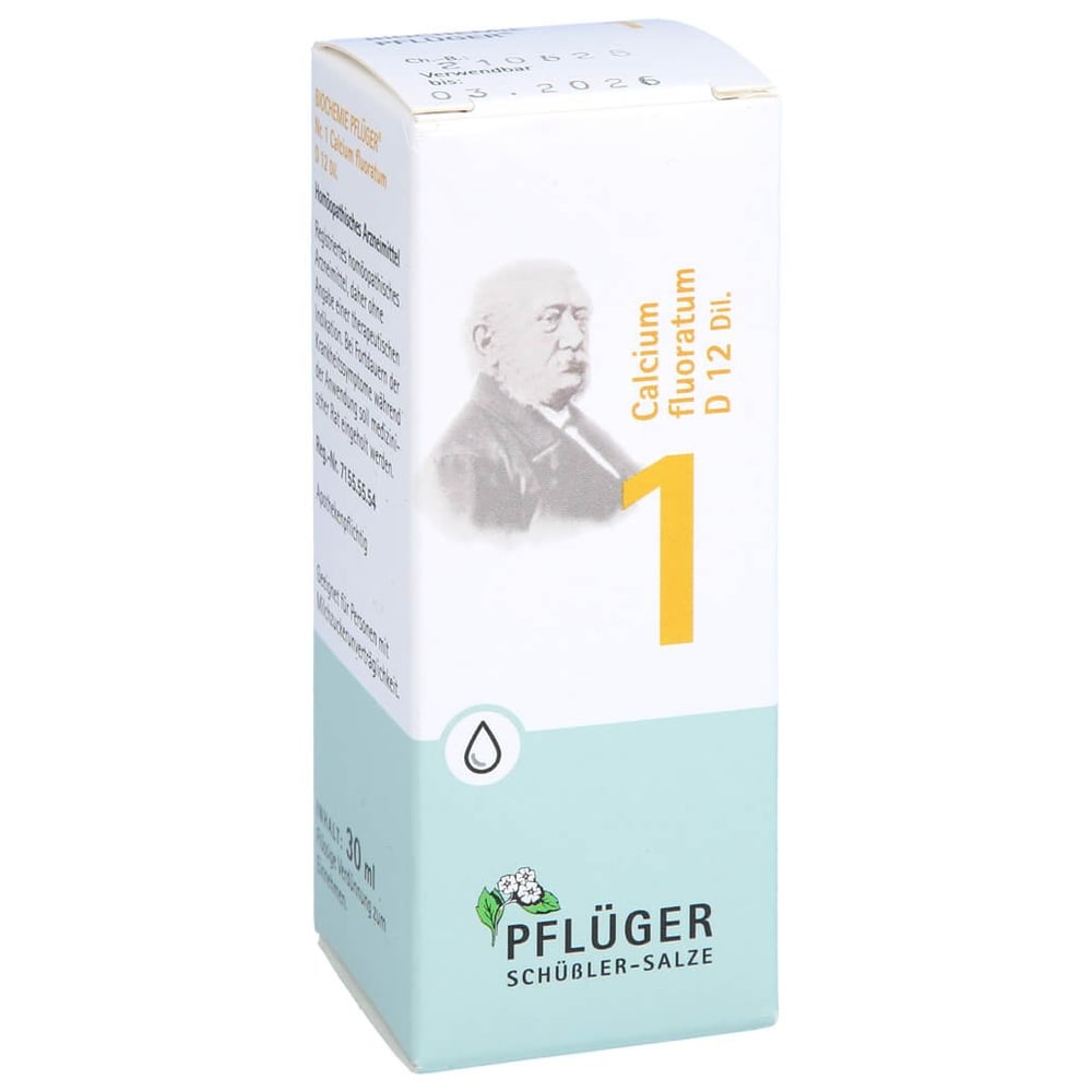 Biochemie Pflüger Nr. 1 Calcium fluoratum D12 Dil.
