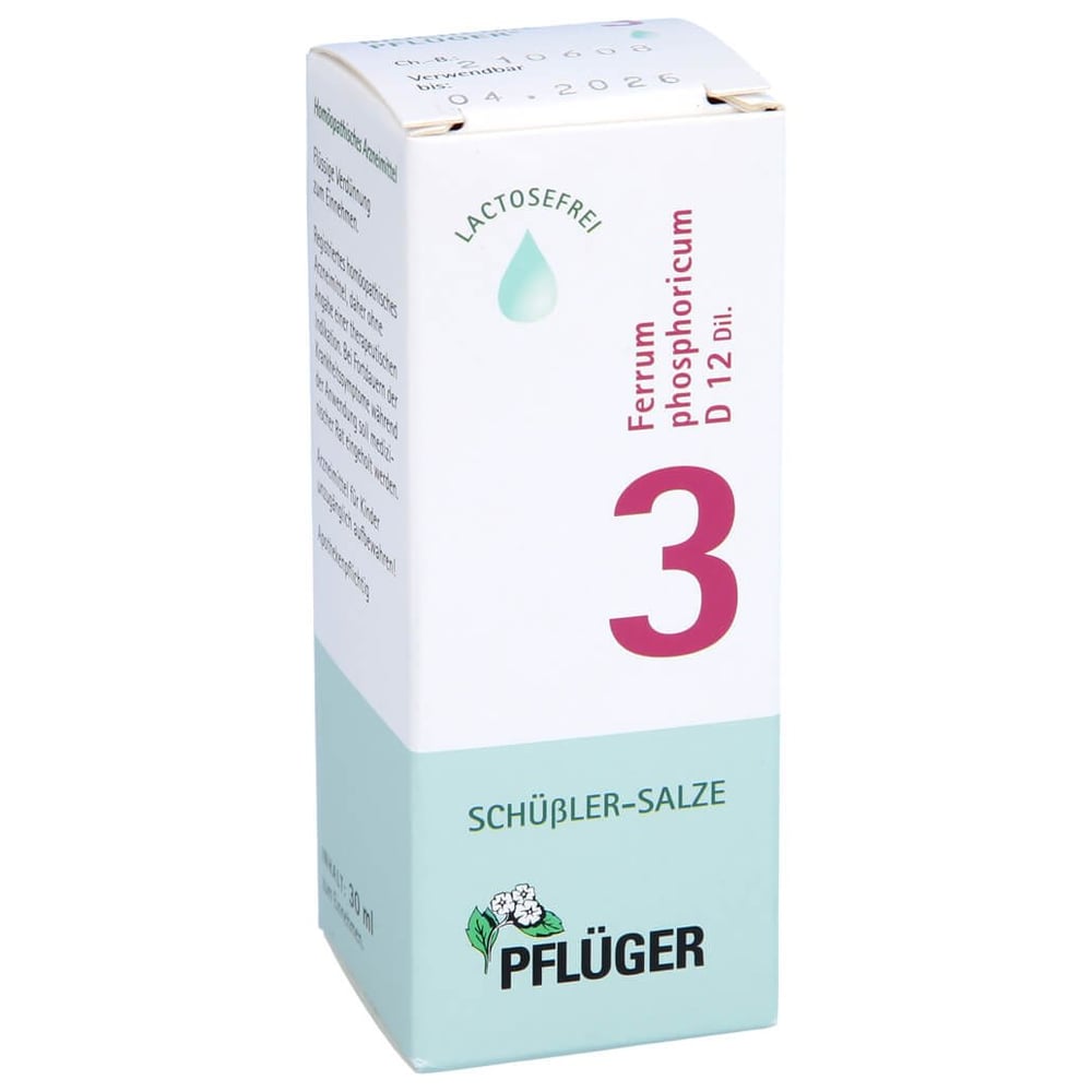 Biochemie Pflüger Nr. 3 Ferrum phosphoricum D 12