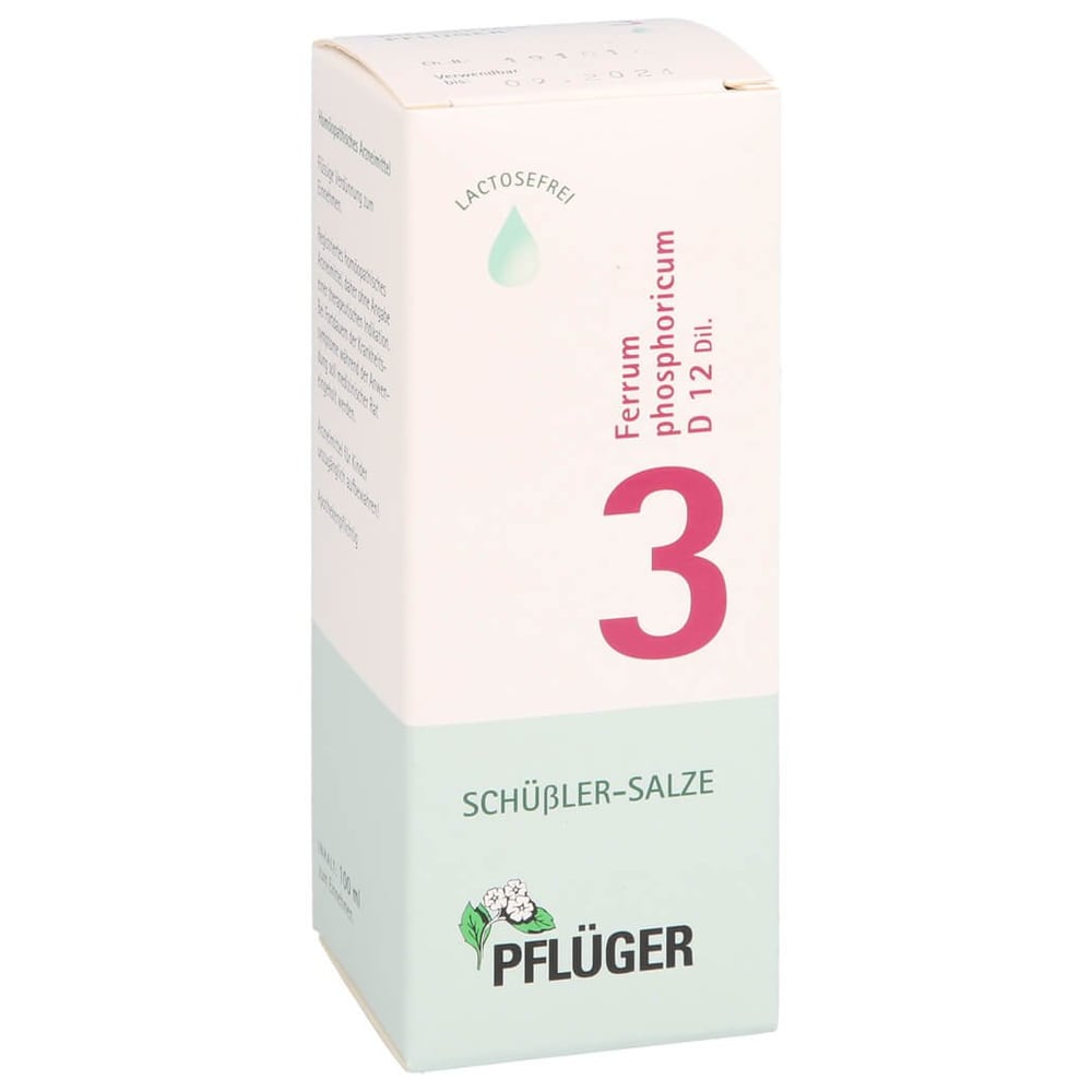 Biochemie Pflüger Nr. 3 Ferrum phosphoricum D 12