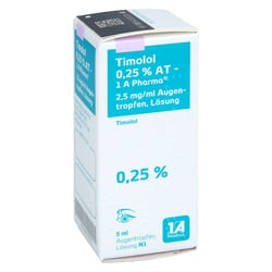 Timolol 0,25 % AT-1A Pharma