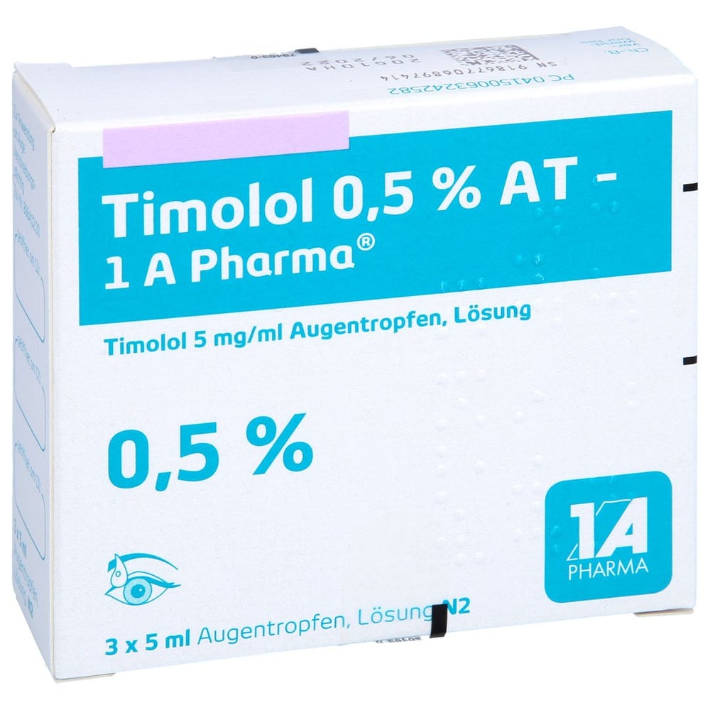 Timolol 0,5 % AT-1A Pharma