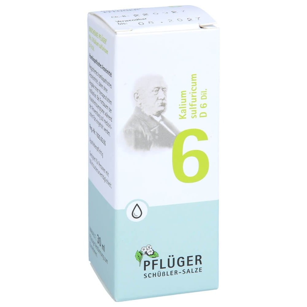 Biochemie Pflüger Nr. 6 Kalium sulfuricum D 6 Dil.