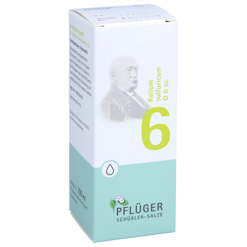 Biochemie Pflüger Nr. 6 Kalium sulfuricum D 6 Dil.