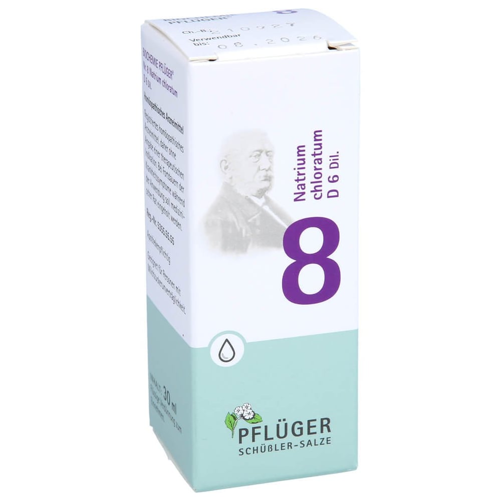 Biochemie Pflüger Nr. 8 Natrium chloratum D 6 Dil.