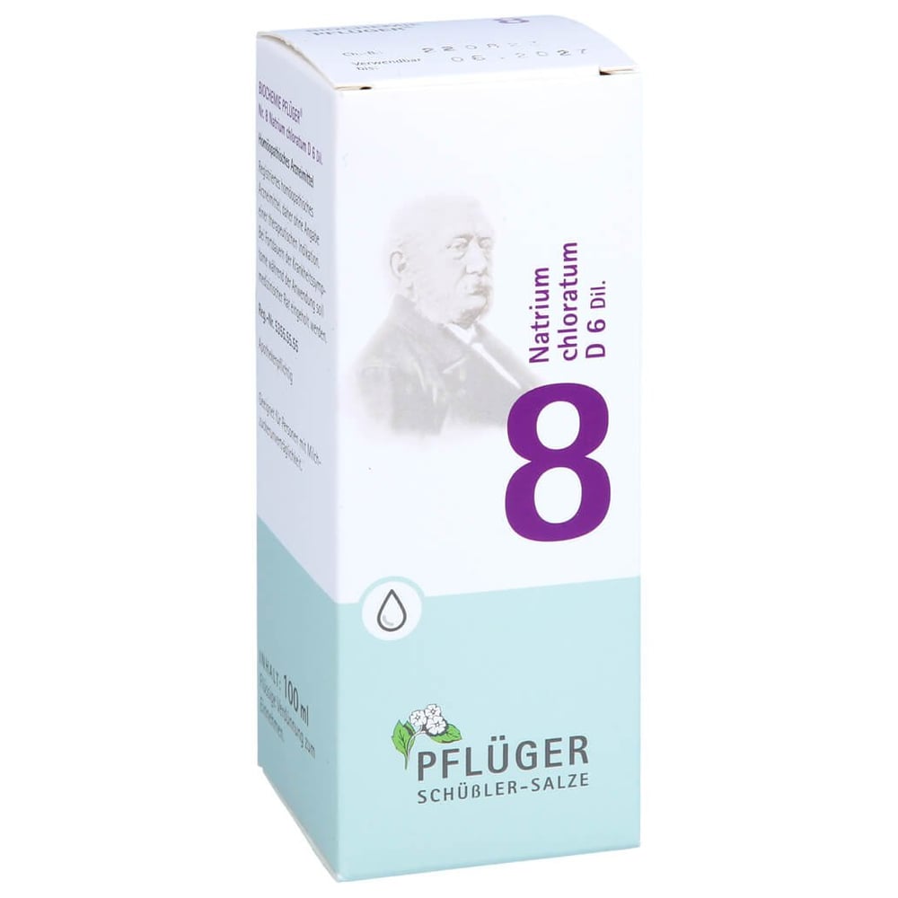 Biochemie Pflüger Nr. 8 Natrium chloratum D 6 Dil.