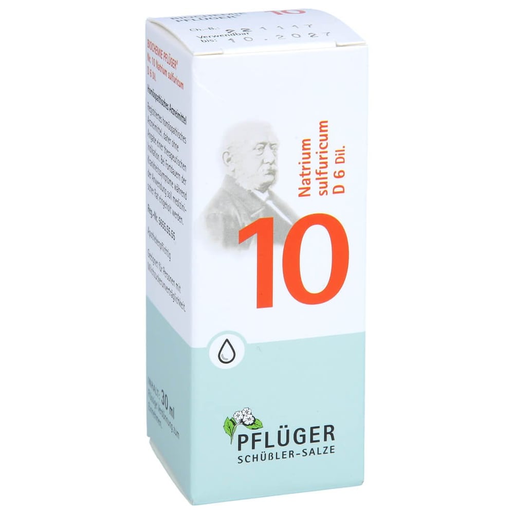 Biochemie Pflüger Nr. 10 Natrium sulfuricum D 6