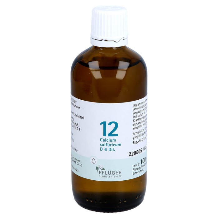Biochemie Pflüger Nr. 12 Calcium sulfuricum D 6