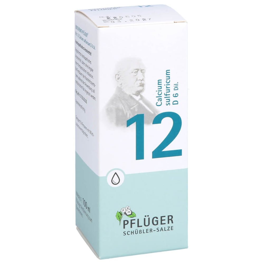 Biochemie Pflüger Nr. 12 Calcium sulfuricum D 6