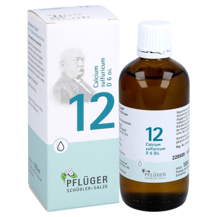 Biochemie Pflüger Nr. 12 Calcium sulfuricum D 6