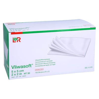 Vliwasoft Vlieskompresse 5x5 cm