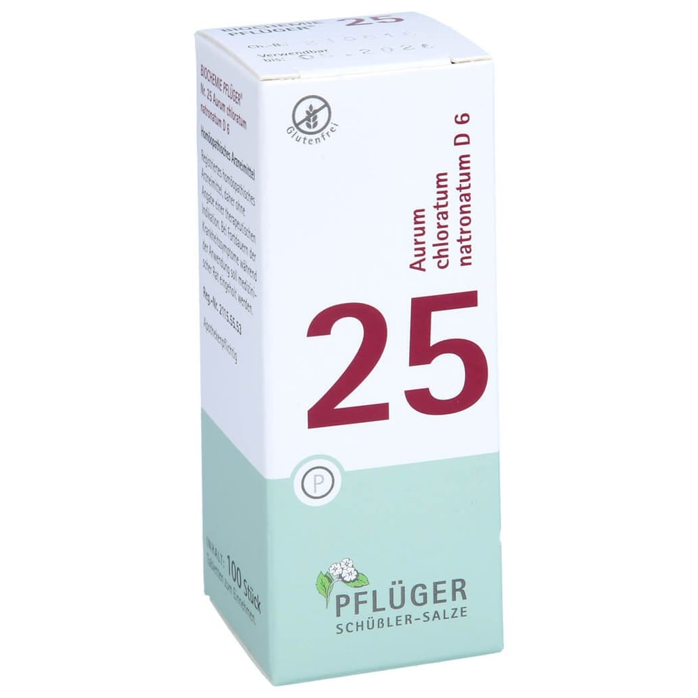 Biochemie Pflüger Nr. 25 Aurum chlor. natron. D 6