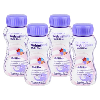 Nutrinidrink MultiFibre Erdbeergeschmack