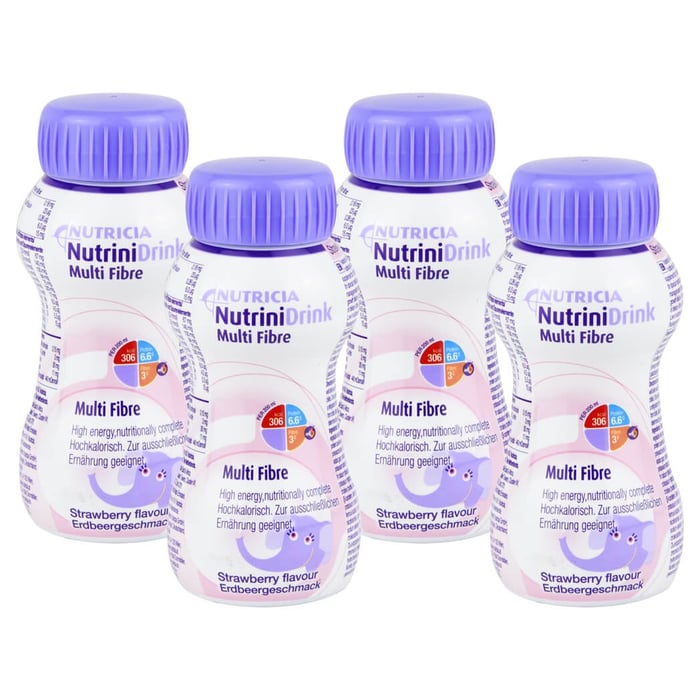 Nutrinidrink MultiFibre Erdbeergeschmack
