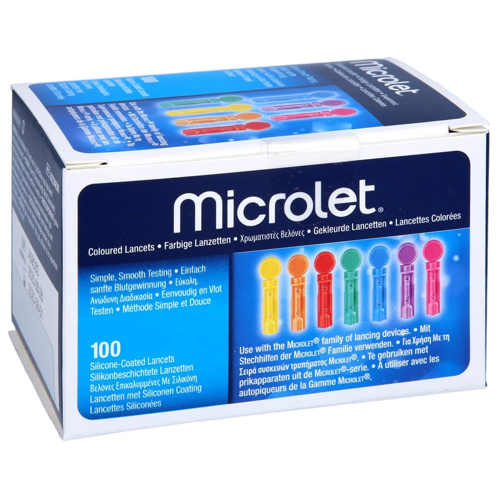 Microlet Lanzetten farbig
