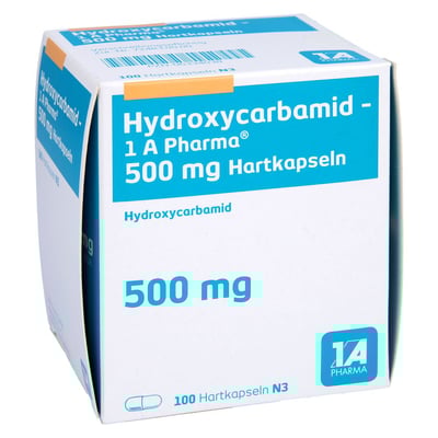 Hydroxycarbamid - 1 A Pharma 500 mg Hartkapseln