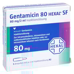 Gentamicin 80 Hexal Sf