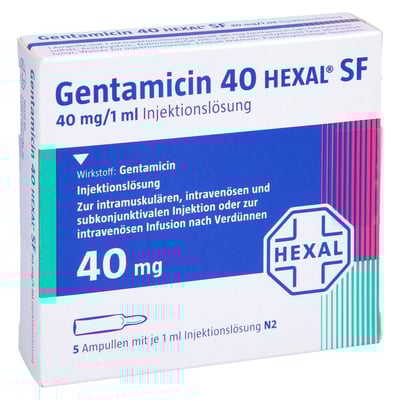 Gentamicin 40 Hexal Sf