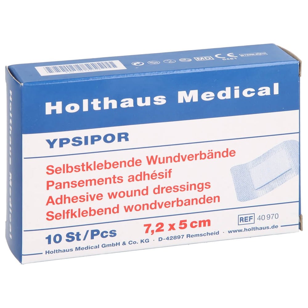 Wundverband steril Ypsipor 5x7,2 cm